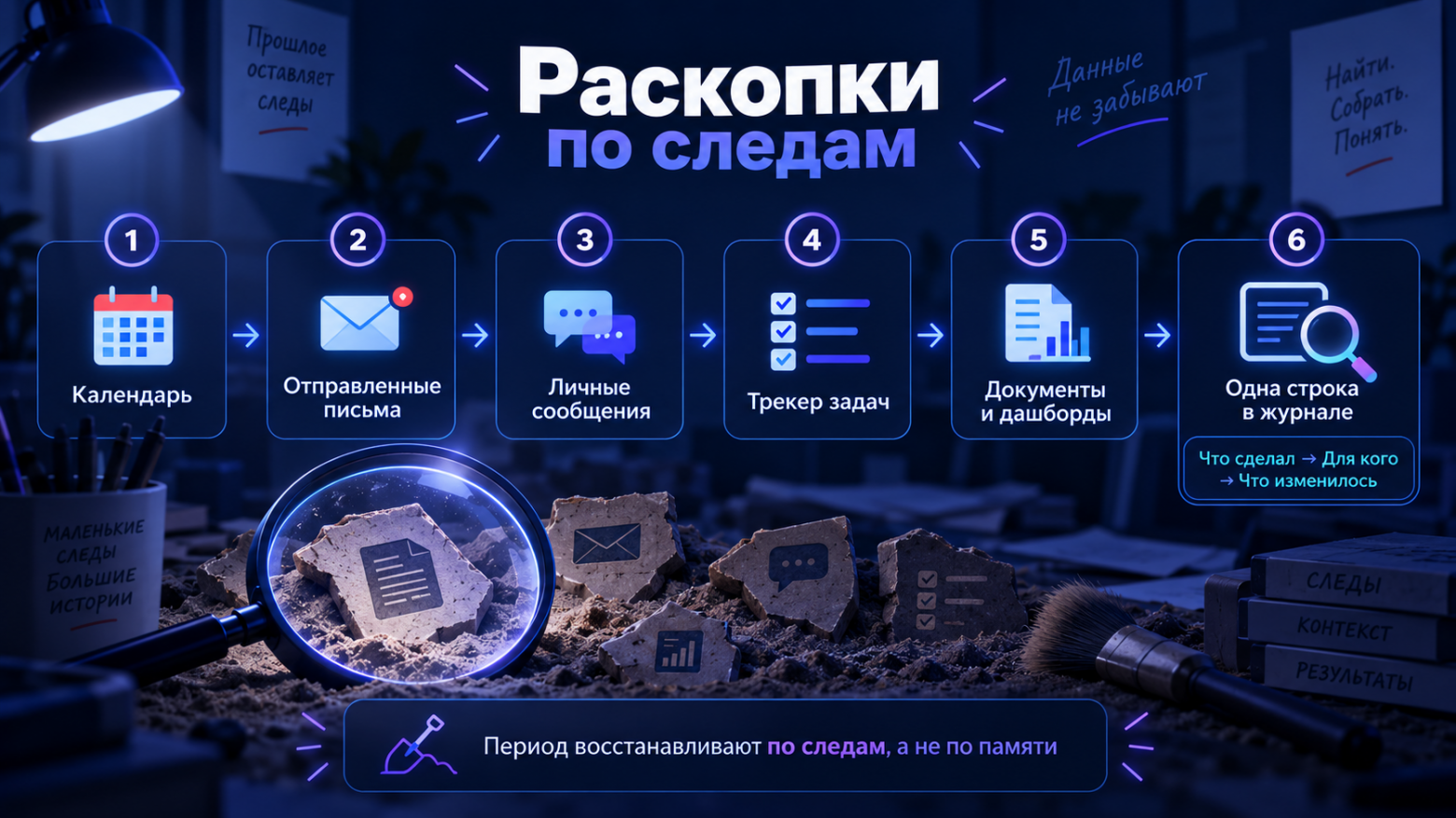 Я всем помогал, а в отчёте пусто. Как ИИ‑агенты вспомнили за меня полгода работы - 3